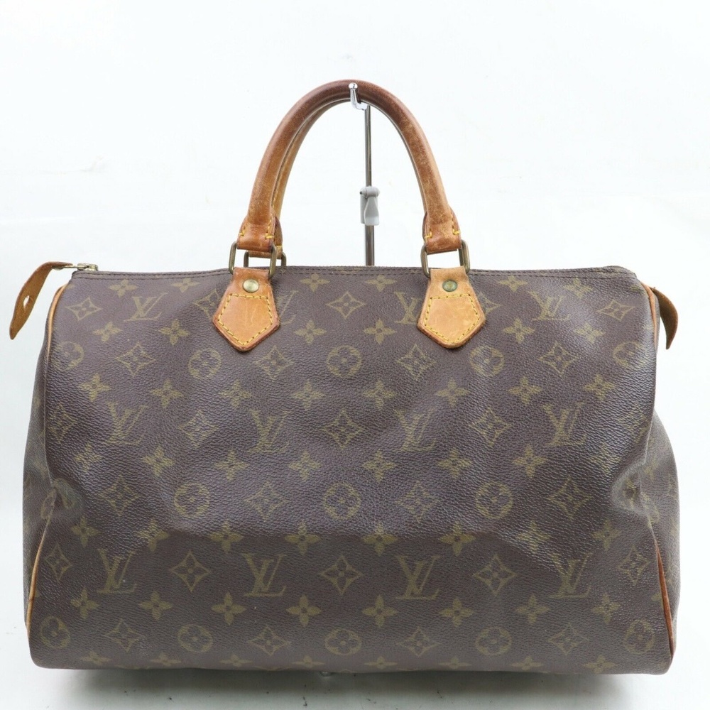 LOUIS VUITTON SPEEDY 35 SATCHEL BAG